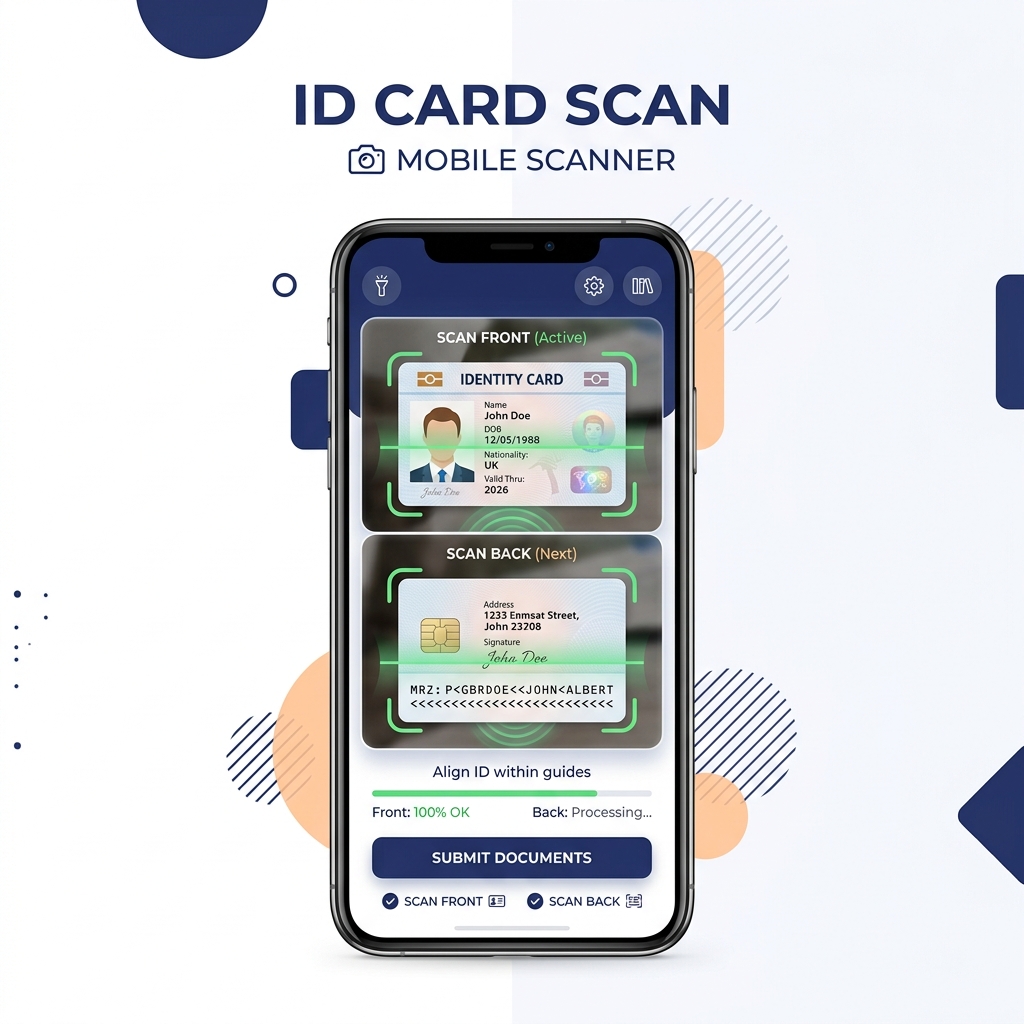 Online ID Card Scanner
